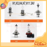 24V H1 H3 H4 75 / 70W 100 / 90W H7 H11 HIGH POWER CAR HALOGEN HEADLIGHT LAMP BULB MENTOL LORRY TRUCK