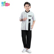 (PROMO) Setelan Baju Koko Anak Laki Laki Model Yazan Bahan Katun Toyobo Premium (COD)