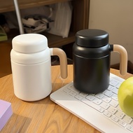 Retro Tumbler Mug with Stainless Steel Handle SUS 316 Plain Retro Tumbler Mug 750ml Stainless SUS 31