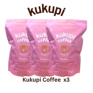 3X Coffee | Kukupi Coffee Kurang Gula Rendah Kalori| Kopi Kurang Manis | Monk Fruit | 43 kcal