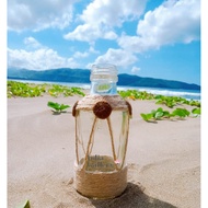 FG - Rabella Vase Rustic Flower Vase, Scandinavian Flower Vase, Glass Flower Vase, Minimalist Flower