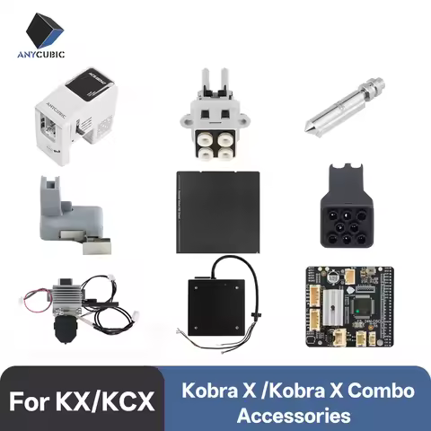 ANYCUBIC Kobra X Kobra X Combo Accessories Printhead Pei Plate Mainboard 0.25/0.4/0.6/0.8mm Nozzle F