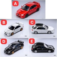 Furuya 1:64合金模型 Subaru授權產品，Impreza翼豹2代 WRX STI (Hawkeye)