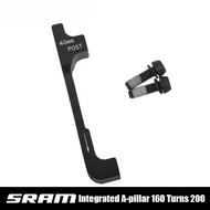 SRAM  Integrated A-pillar 160 turns 200 brake rotor Transformation
