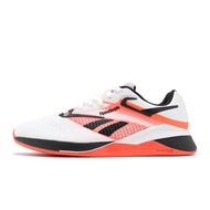 Reebok Training Shoes Nano X4 White Black Orange Fitness Retraining Stable Support Men Women Sports [ACS] 100074187