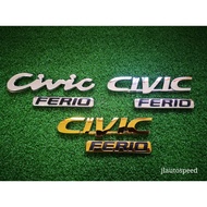 Emblem Honda Civic EG EK FERIO, CIVIC EK FERIO Gold