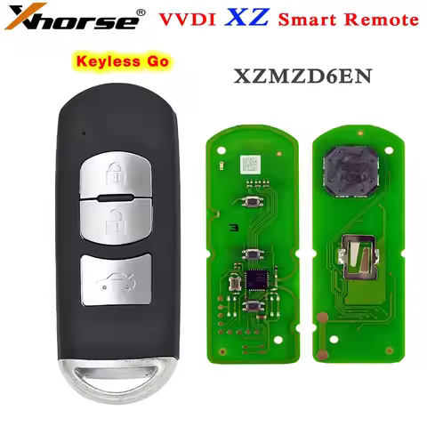 1/2/5pcs XHORSE XZMZD6EN Special PCB Smart Key Board with 3 Buttons Shell Exclusively for Mazda Remo