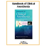 Handbook of Clinical Anesthesia Book | Anesthesia Reviewer for Med Students | High Quality Print