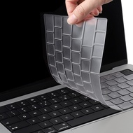 Ultra Thin Clear Keyboard Cover Protector for MacBook Pro13 Pro14 Pro16 Air13 M1 M2 M3 M4
