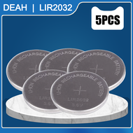 NEW high quality 3.6V LIR2032 LIR 2032 Lithium Rechargeable Remote Control Watch Motherboard Button