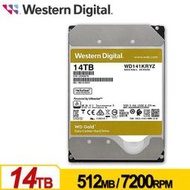 【時雨小舖】WD WD141KRYZ 金標 14TB 3.5吋企業級硬碟 附發票