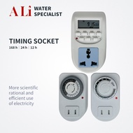 Hydropure Timer Switch Socket Ebike 12 hrs 24 hrs Mechanical Countdown Timer Plug