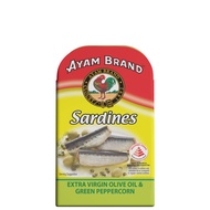 Ayam Brand Sardines in Extra Virgin Olive Oil and Green Peppercorn