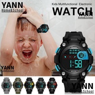 YANN Watches, Multifunctional 30M Waterproof Electronic Watch, Durable Outdoor Sport Alarm Clock Stu