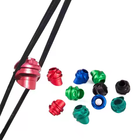 Archery Compound Bow Peep Sight Peep Housing Aluminium Alloy Hooded Peep Sight For Hunting Shooting 