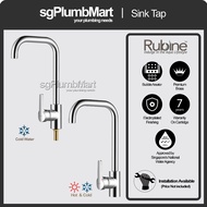 Rubine x sgPlumbMart Premio Sink Cold Tap 2444/2444C Kitchen Table Top Faucet