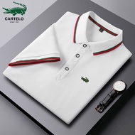 Men's Polo Shirt Shirt Men's T-Shirt Men's Polo Shirt Business Casual Polo Lapel Short-Sleeved T-Shirt Summer Men's Shirt Men's Fashion Men's Clothing Embroidery