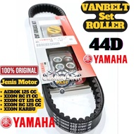 V-BELT SET ROLLER 44D XEON RC FI, AEROK 125, XEON CARBON, XEON GT 125, XEON RC 125 100%Original