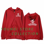 KPOP TWICE ONCE BEGINS ZIPPER HOODIE JACKET