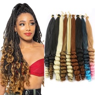 Curly braiding Hair wig extension bouncy wavy crochet braids Extension for braids