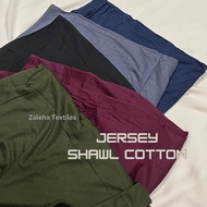 SHAWL JERSEY COTTON | SHAWL IRONLESS
