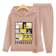 Chello Setelan Sweater Hoodie Baby Anak Perempuan Kekinian Terbaru Gambar Mr Bob