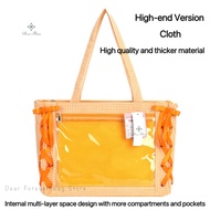 Halloween Japanese Sweet Women Ribbon Ita Bag Fashion Large Capacity Tote Bag Beauty Shoulder Bag Cu
