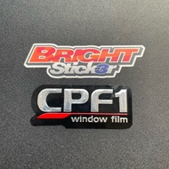 Emblem Emboss CPF1 Window Film