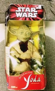 STAR WARS YODA  公仔加激光劍