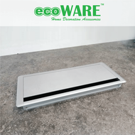 ecoWARE Wire Cover with Damper (Aluminium)