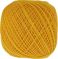 Olympus Thread Gold Transfer Lace Thread #40, Col. 503, Yellow, 0.4 oz (10 g), Approx. 39.8 yards (8