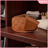 [lzdjhyke2] PU Leather Golf Iron Covers Water Resistant Set for Club Storage Transport