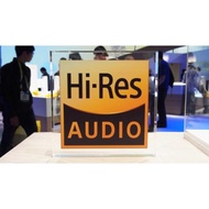適用sony索尼Hi Res小金標HiRes金屬貼音頻耳放裝飾貼紙hifi金標