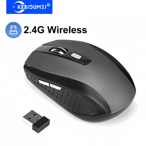 2.4G Wireless Mouse 6 Buttons Silent Click Mouse Gaming Mouse Office Ergonomic Mouse Optical Office 
