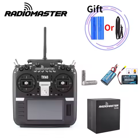 RadioMaster TX16S Mark II V4.0 Hall Gimbal 4IN1 ELRS Radio Controller Support EdgeTX/OpenTX And Edge
