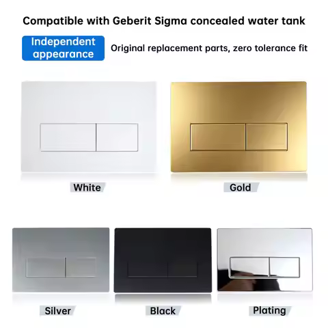 Toilet Flush Button Compatible with Sigma01/20/30/50 Panel Hidden Water Tank Up300 Wall Mounted Toil