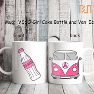 VSCO Mug Coke Bottle and Van IconGirl
