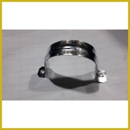 ◫ ⊙ ✌ Conduit clamp, metal clamp, pvc pipe clamp,.2" 60mm. 2hole galvanize iron.  buy 10pcs. for 14