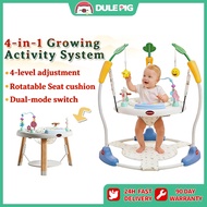 DULEPIG Baby Jumperoo with Musical Lights Infant Toddler Activity Jumper Bouncer Play Center Baby Bo
