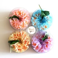 烏克麗麗配件 夏威夷熱帶花 歐根紗緞帶 雞蛋花 烏克麗麗背帶