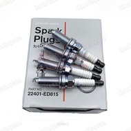 NISSAN NGK LZKAR6AP-11 Iridium Spark Plugs for Almera Livina Latio Sylphy 22401-ED815