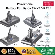 【Ready stock】5.0Ah 21.6V V6 V7 V8 Battery 25.2V V10 SV12 Bateri for Dyson Multi-Protections powerhom