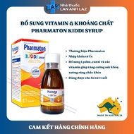 PHARMATON KIDDI SYRUP - Bổ sung Lysine vitamin và khoáng chất cho bé từ 1 tuổi.