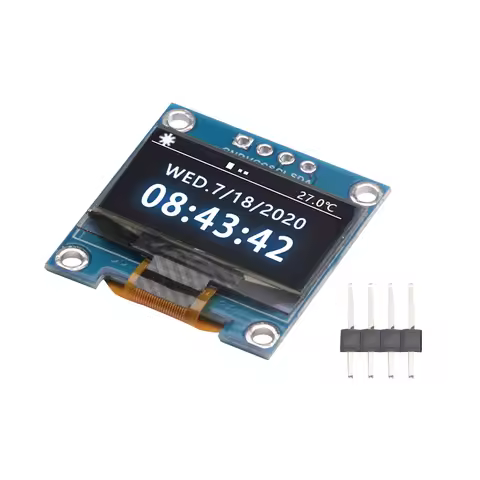 0.96" OLED SPI/IIC I2C white/blue/yellow blue 0.96 inch OLED module 128X64 OLED LCD LED Display Modu