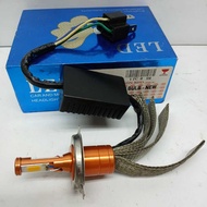 *UNIVERSAL HEAD LAMP BULB H4 HID ACC WHITE YELLOW