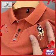 POLO Shirt Cotton Shirt Short Sleeve Casual Shirt High Quality Short T-shirt Men Shirt Ready Stock