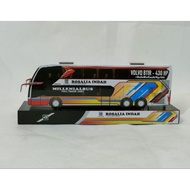 MINIATUR BIS PAPERCRAFT BUS ROSALIA INDAH ROSALIA INDAH JETBUS 3 SDD