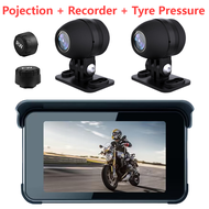 MT80 5นิ้วเกจแบบดิจิตอล HUD สำหรับรถจักรยานยนต์แบบไร้สาย Apple Carplay แอนดรอยด์ออโต้1080P หน้าจอสัม