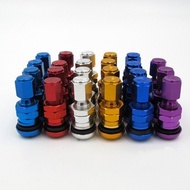 Penutup Tayar Rays SPORT RIM RAYS TIRE VALVE CAP ALLOY BY COLOUR TE ENKEI VOLK PF1 SPORTRIM