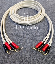 Dây loa bộ Monster USA 2 đầu bắp chuối mỏ chim. Dây lõi đồng 2×1.5 lõi đồng nguyên chất (Đơn